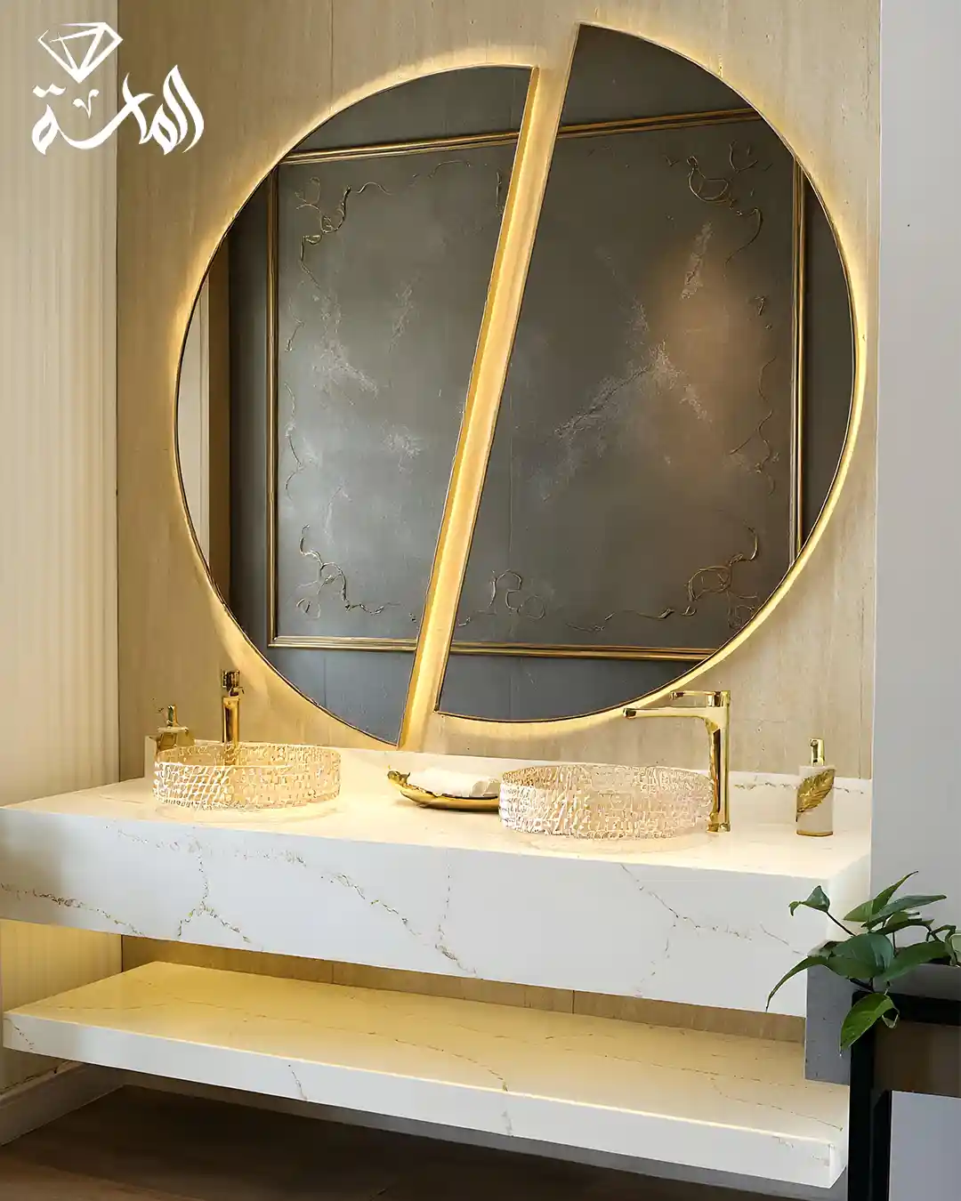 تصاميم مميزة - مغاسل رخام صناعي وطبيعي